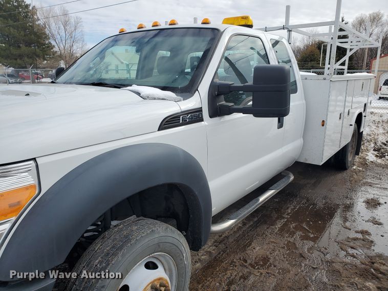image for item EY9655 2011 Ford F450 Super Duty XL  SuperCab utility / service truck