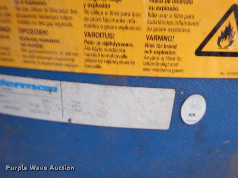 image for item GG9412 Nederman welding fume extractor