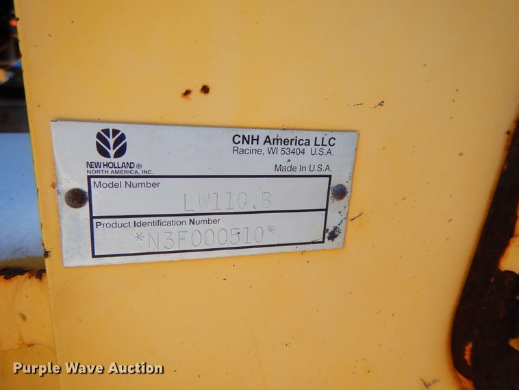 image for item GG9422 2005 New Holland LW110B  wheel loader