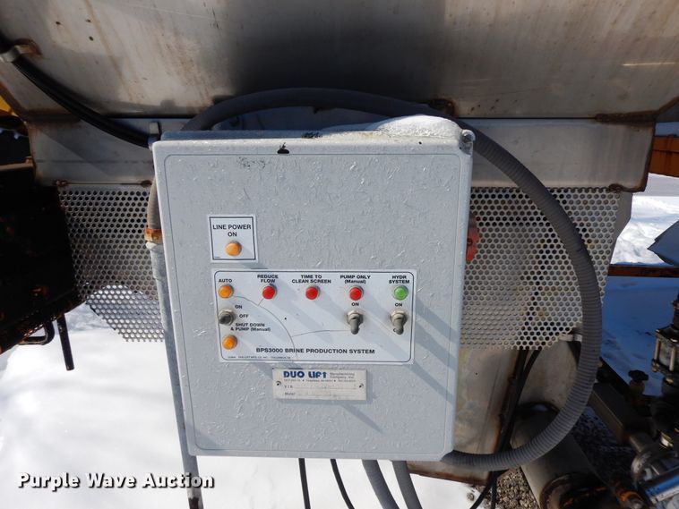 image for item GG9423 2003 Dultmeier DUBPS3000C salt brine maker