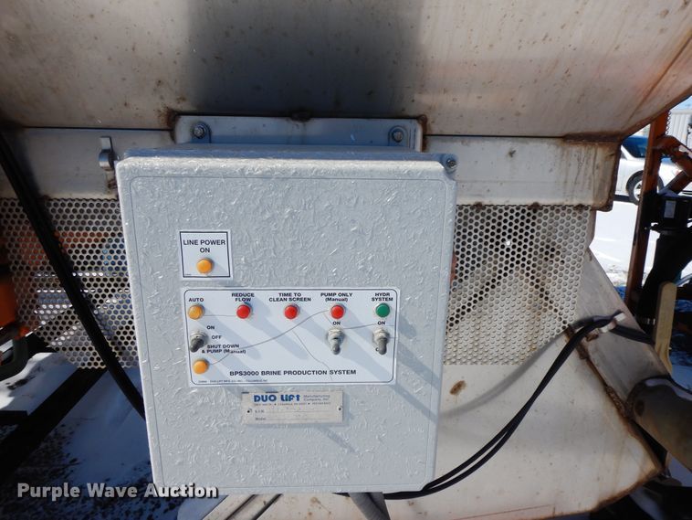 image for item GG9424 2003 Dultmeier DUBPS3000-SS salt brine maker