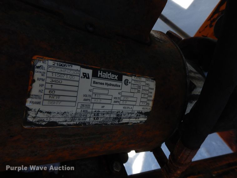 image for item GG9426 2003 Dultmeier DUBPS3000-SS salt brine maker