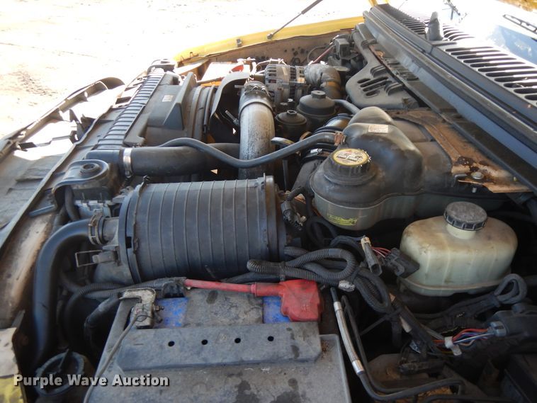 image for item DF6761 2005 Ford F450  flat dump bed truck