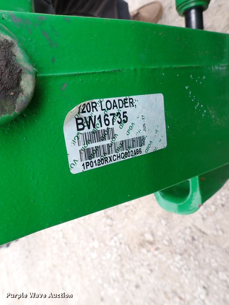 image for item DJ0060 2017 John Deere 1025R  MFWD tractor