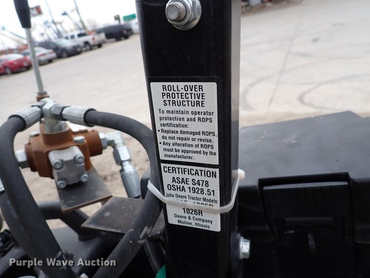 image for item DJ0060 2017 John Deere 1025R  MFWD tractor