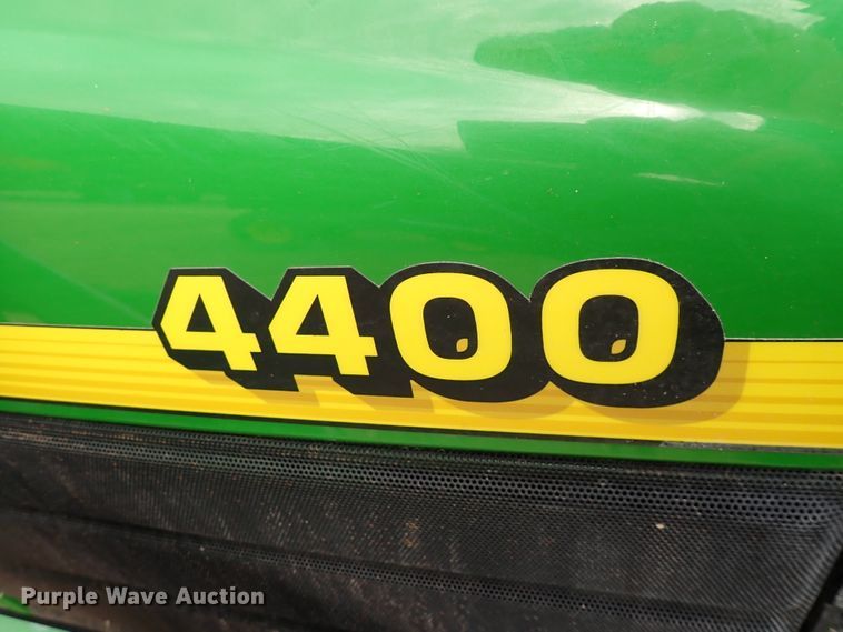 image for item DJ0061 2001 John Deere 4400  MFWD tractor