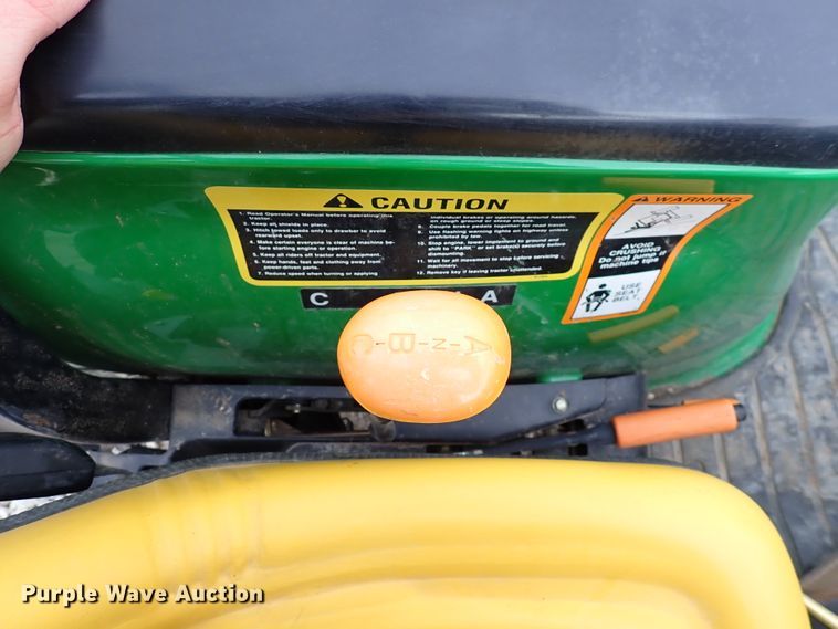 image for item DJ0061 2001 John Deere 4400  MFWD tractor