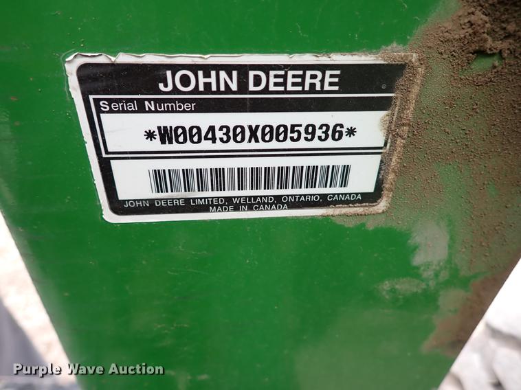 image for item DJ0061 2001 John Deere 4400  MFWD tractor