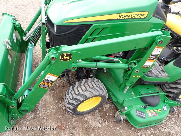 image for item DJ0062 2015 John Deere 1025R  MFWD tractor