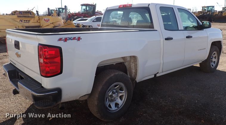 image for item DJ0066 2016 Chevrolet Silverado 1500  Double Cab pickup truck