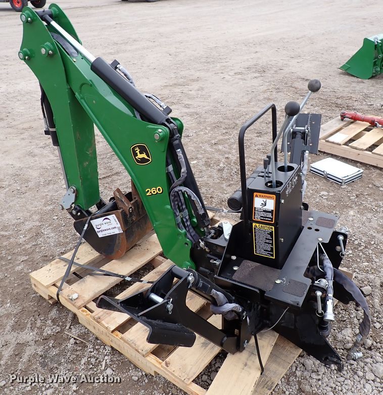 image for item DJ0071 John Deere 260 backhoe attachment