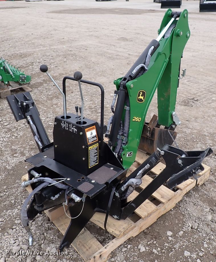 image for item DJ0071 John Deere 260 backhoe attachment