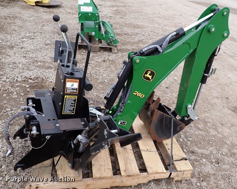 image for item DJ0071 John Deere 260 backhoe attachment