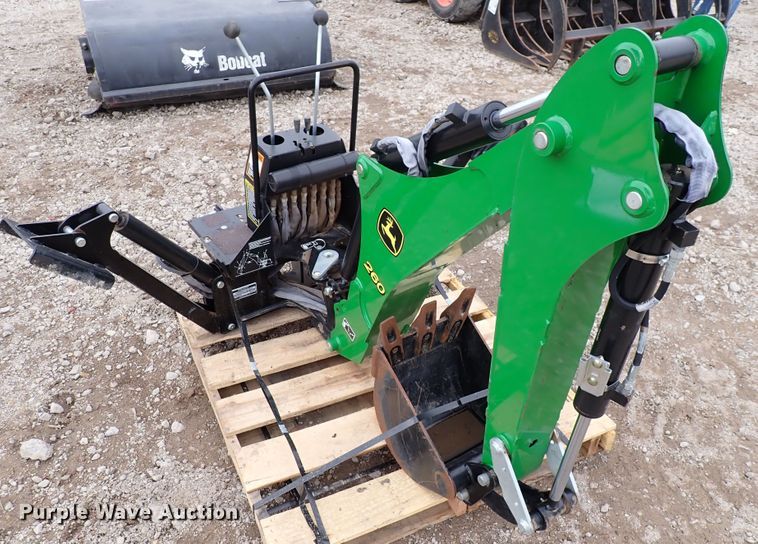 image for item DJ0071 John Deere 260 backhoe attachment