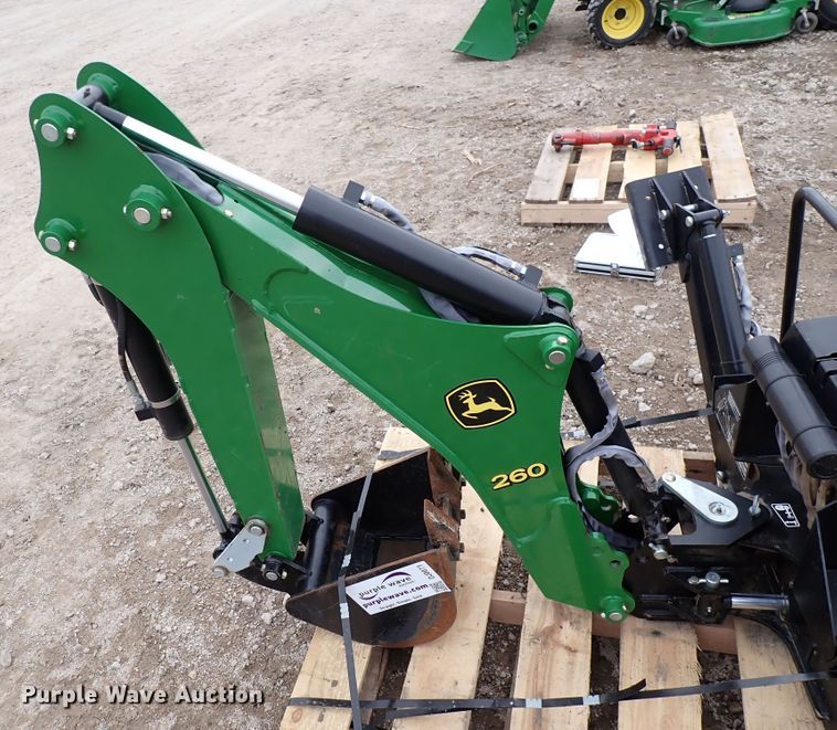 image for item DJ0071 John Deere 260 backhoe attachment