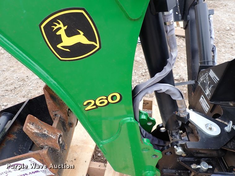 image for item DJ0071 John Deere 260 backhoe attachment