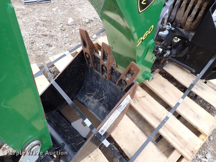 image for item DJ0071 John Deere 260 backhoe attachment