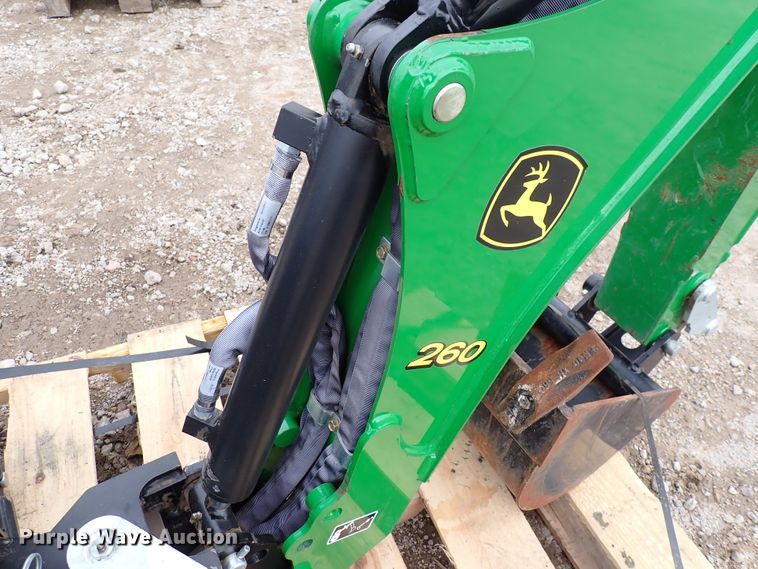 image for item DJ0071 John Deere 260 backhoe attachment