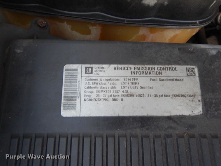 image for item DJ8028 2014 Chevrolet Silverado 1500  Double Cab pickup truck