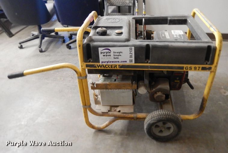 image for item DL2133 Wacker GS9.7  generator