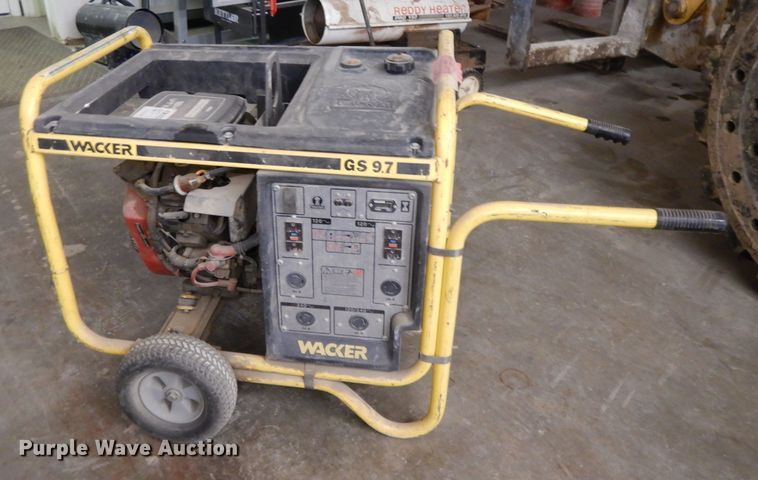 image for item DL2133 Wacker GS9.7  generator