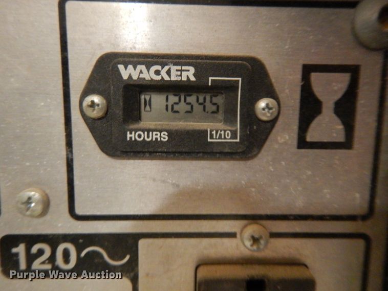 image for item DL2133 Wacker GS9.7  generator