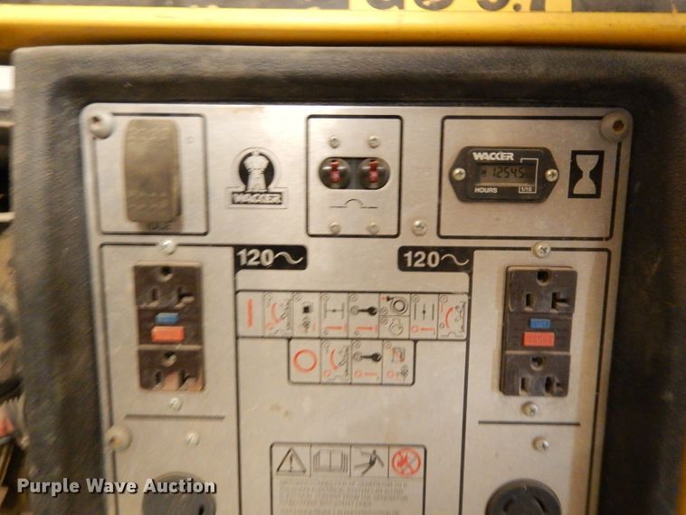 image for item DL2133 Wacker GS9.7  generator