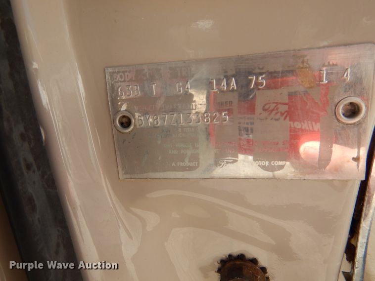 image for item DL2202 1965 Ford Thunderbird