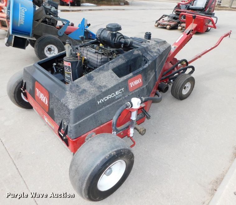 Toro Hydroject 3010 aerator in Beatrice, NE | Item GQ9941 sold | Purple ...