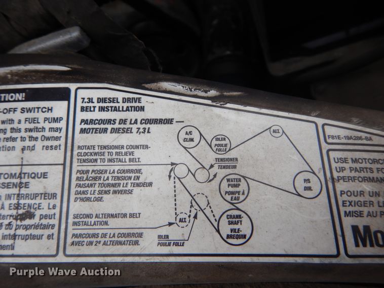 image for item GT9577 1999 Ford F550 Super Duty  Crew Cab flatbed pickup truck