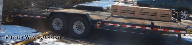 image for item GT9580 2007 Kaufman  tilt deck equipment trailer