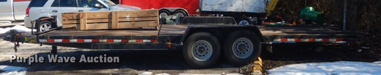 image for item GT9580 2007 Kaufman  tilt deck equipment trailer