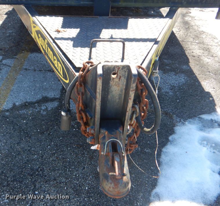 image for item GT9580 2007 Kaufman  tilt deck equipment trailer
