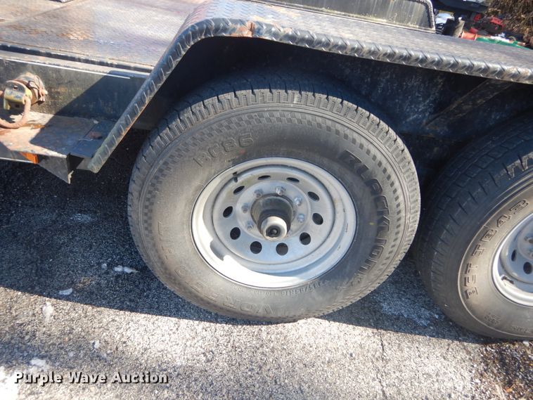 image for item GT9580 2007 Kaufman  tilt deck equipment trailer