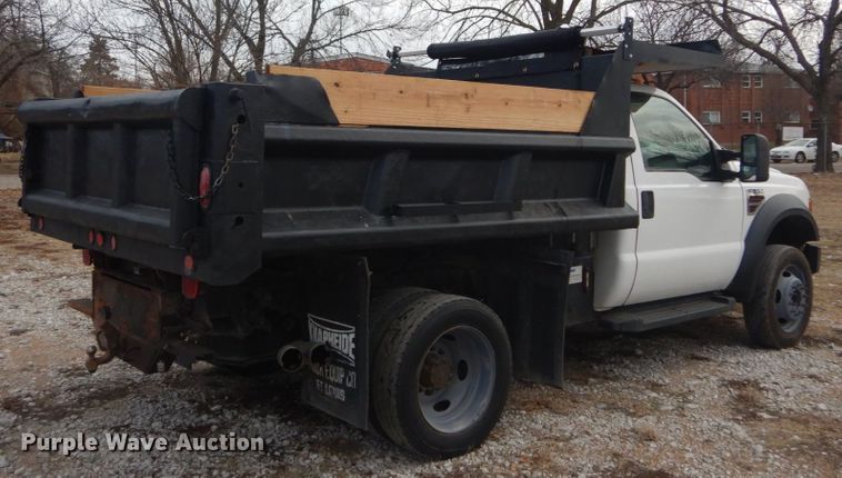 image for item GT9586 2008 Ford F550 Super Duty XL  dump truck