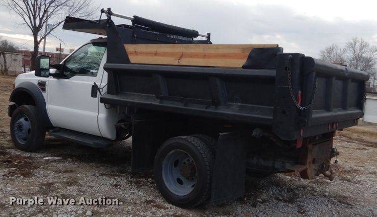 image for item GT9586 2008 Ford F550 Super Duty XL  dump truck