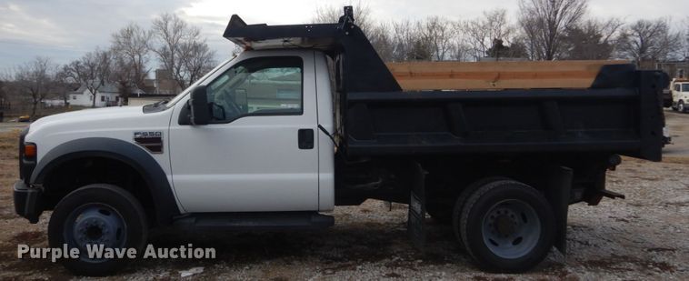 image for item GT9586 2008 Ford F550 Super Duty XL  dump truck