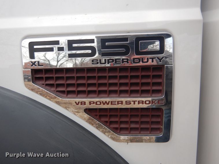 image for item GT9586 2008 Ford F550 Super Duty XL  dump truck