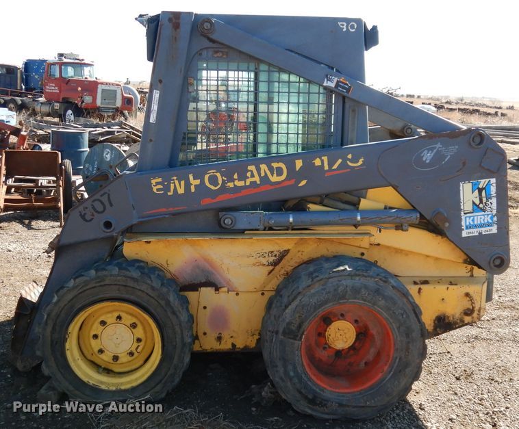 image for item HD9661 New Holland LS170  skid steer loader