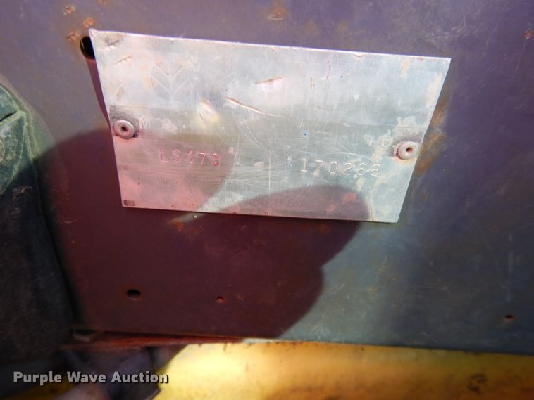 image for item HD9661 New Holland LS170  skid steer loader