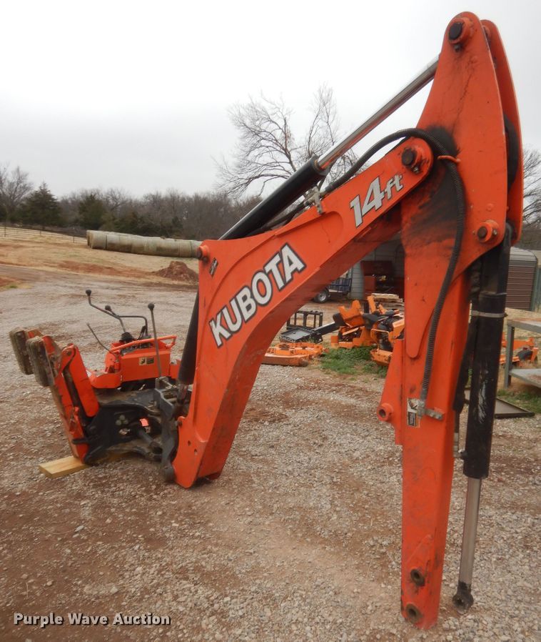 Kubota BT1400 backhoe attachment in Oklahoma City, OK Item HG9989
