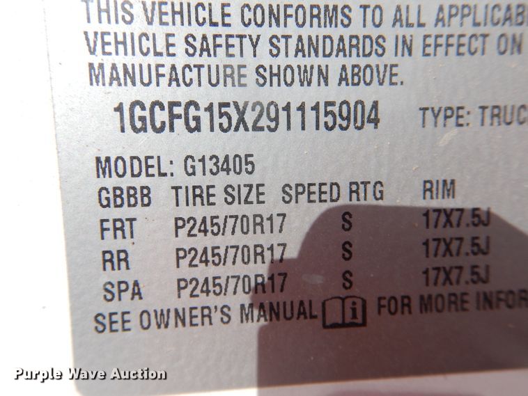 image for item HI9026 2009 Chevrolet Express 1500  van