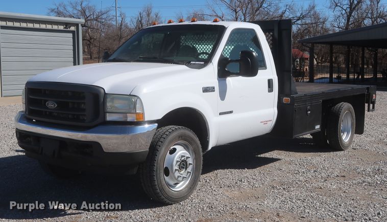 image for item HK9704 2003 Ford F450 Super Duty  flatbed truck