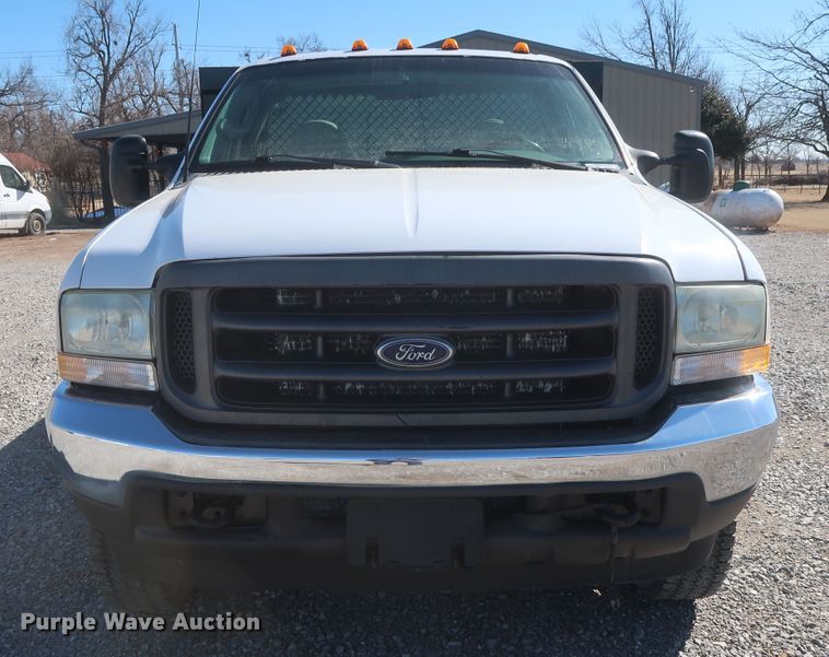 image for item HK9704 2003 Ford F450 Super Duty  flatbed truck