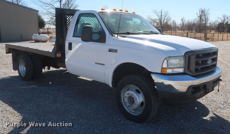 image for item HK9704 2003 Ford F450 Super Duty  flatbed truck