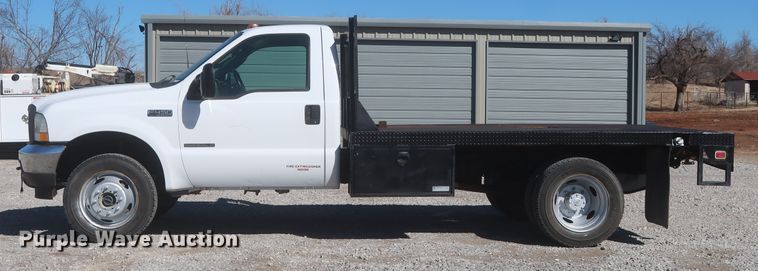 image for item HK9704 2003 Ford F450 Super Duty  flatbed truck
