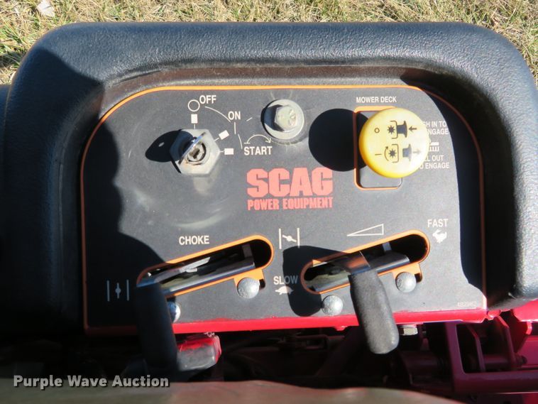 image for item HV9669 Scag Tiger Cat SMTC-48V  ZTR lawn mower