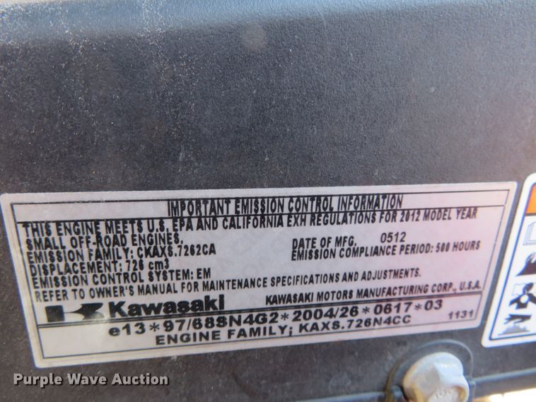 image for item HV9669 Scag Tiger Cat SMTC-48V  ZTR lawn mower