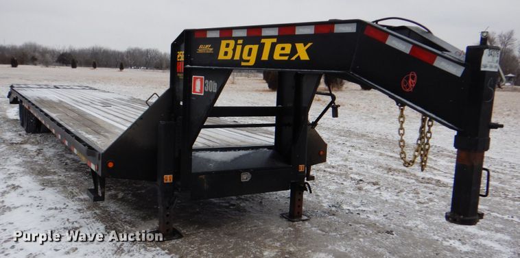 image for item HX9145 2020 Big Tex 25GN-35BK+5MR  equipment trailer