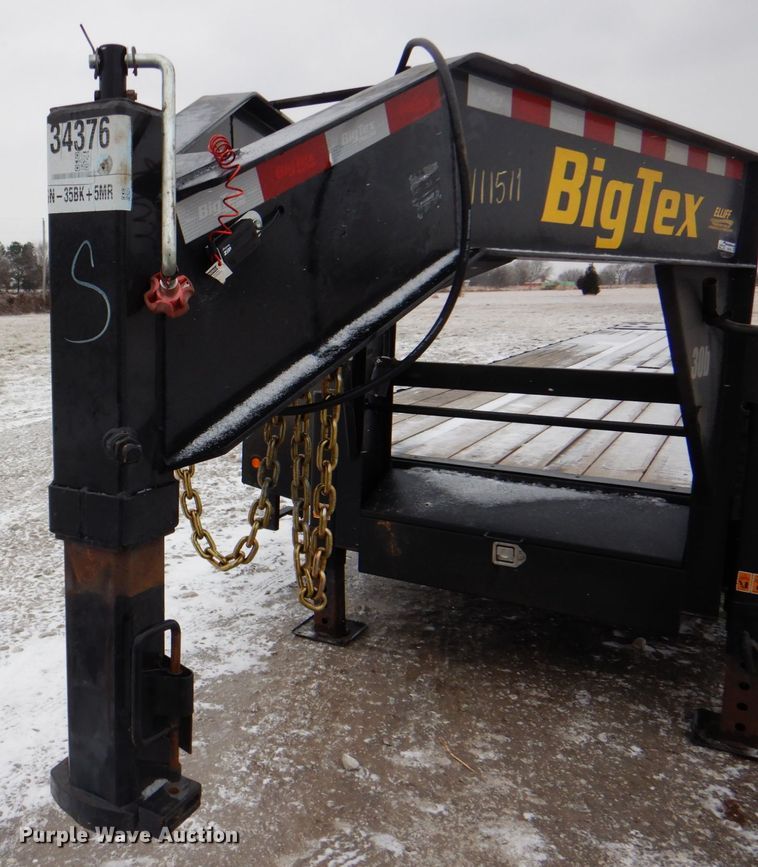 image for item HX9145 2020 Big Tex 25GN-35BK+5MR  equipment trailer